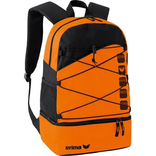 ERIMA Multifunktionsrucksack mit Bodenfach in orange von ERIMA