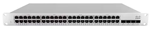 CISCO Meraki MS210-48LP 1G L2 Cld-Mngd 48x GigE 370W PoE Switch