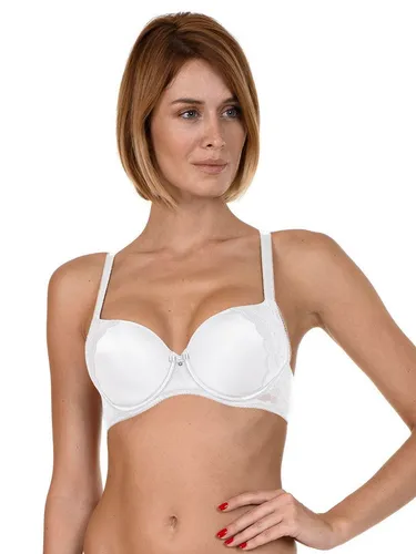 Lisca Schalen-BH Evelyn - Weiche Softschalen und Spitzenrücken - Funktionsunterwäsche mit weichen Softschalen und Spitzendetails, nahezu unsichtbar unter enganliegender Kleidung. Verstellbare Träger und elastischer Tüll sorgen für optimalen Komfort.