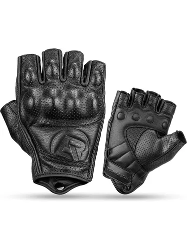 ROCKBROS Motorradhandschuhe Schwarz mit Knöchelprotektor L