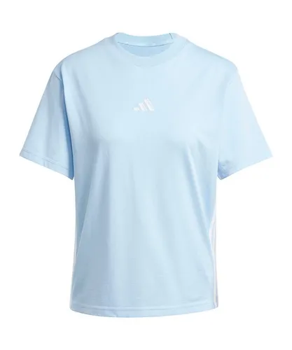 adidas Sportswear T-Shirt W 3S SJ T - Rundhalsshirts mit lässigem Style und hohem Komfort, aus 100% Baumwolle, ideal für Freizeit und Sport, mit klassischen 3-Streifen für den adidas Signature-Look.