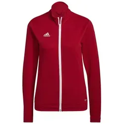 adidas Damen Entrada 22 Track Jacket, Team Power Red 2, M - Trainingsjacke aus 100 % recyceltem Polyester mit feuchtigkeitsabsorbierender AEROREADY Technologie, ideal für aktives Training und Freizeit.