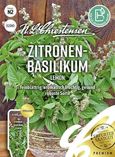 Zitronen- Basilikum Lemon Samen, Saatgut