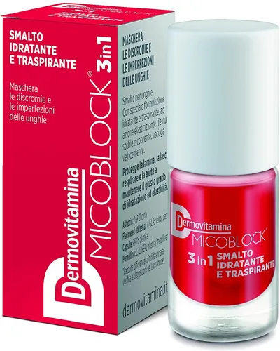 Micoblock® 3 in 1 feuchtigkeitsspendender und atmungsaktiver Nagellack Dermovit