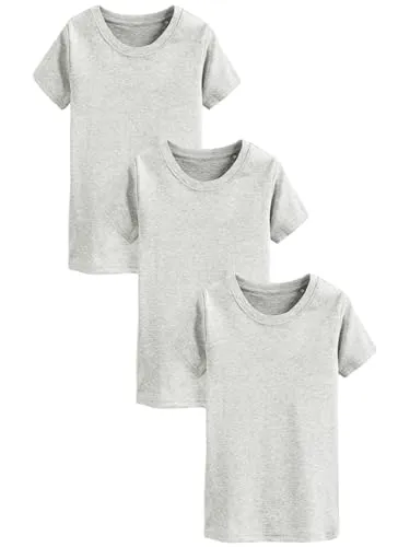 NEXT Jungen T-Shirts im 3er-Pack Grau 92-98
