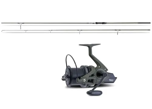 Anaconda Karpfencombo 12ft 3,00lbs mit XR-14000 Weitwurfrolle - Angelset für Karpfenangler, perfekt abgestimmt für maximale Fangchancen und unvergessliche Drills. Hochwertige Rute und Long Range Rolle für optimale Leistung.