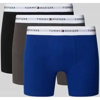 Tommy Hilfiger 3P BOXER BRIEF Herren Unterhosen in silber von Tommy Hilfiger
