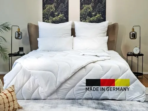 BEFA CARE Bettdecke 135x200 cm | Leichte Ganzjahresdecke aus Mikrofaser - Bettdecken für ganzjährigen Komfort, ideal für Allergiker. Hochwertige Mikrofaser sorgt für ein angenehmes Schlafklima und ist maschinenwaschbar.