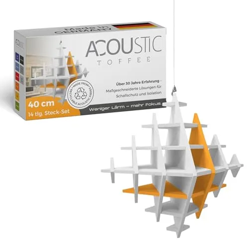 platino24 „CUBO“ 3D-Akustik-Objekt Würfel - Schallabsorber für optimale Raumakustik - Verbessern Sie die Raumakustik mit dem „CUBO“ 3D-Akustik-Objekt. Dieses innovative Design sorgt für weniger Hall und einen vollen Klang. Ideal für kreative Raumgestaltungen und langlebig durch hochwertige Materialien.
