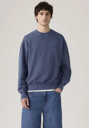 Levi's AUTHENTIC CREW Sweatshirt, Herren XXL, blau - Herren-Sweatshirt von Levi's® im casual Stil, aus weicher Sweatware mit Logostickerei. Ideal für entspannte Tage, taillenlang und angenehm zu tragen.