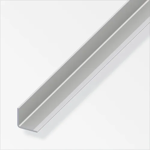 alfer Winkel 1 m, 25 x 25 mm EdelStahl roh natur