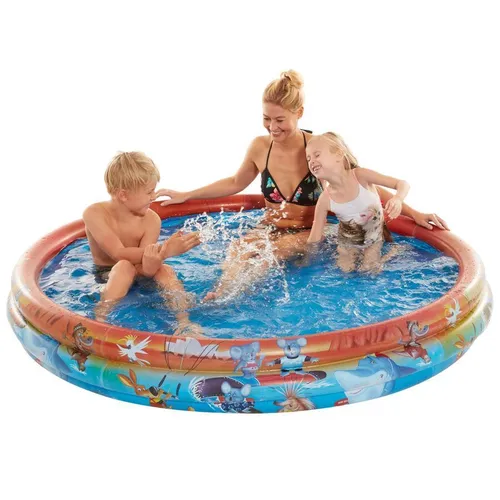Kinder Planschbecken Down Under aufblasbar Pool Ø 175 cm Höhe 30cm von Wehncke