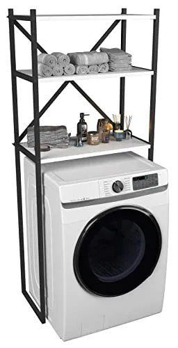 VCM Metall Überbauschrank für Waschmaschine