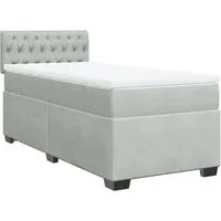 vidaXL Boxspringbett 90x190 cm mit Taschenfederkernmatratze von vidaXL