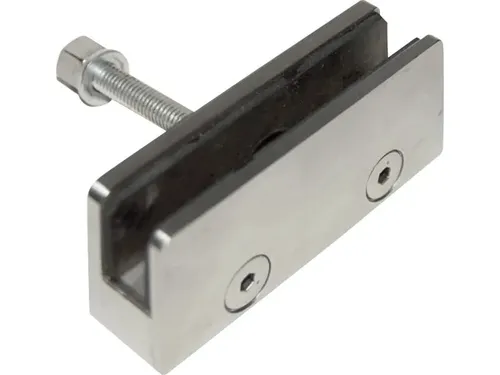 Produktbild Dieda Glashalter Eckig V4A 25 90 36