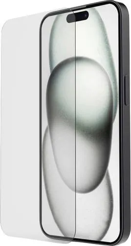 Hama Handy Schutzglas iPhone 16 Pro - Ultraklarer Displayschutz mit 9H-Härte, kratzfest und einfach anzubringen mit Montagehilfe