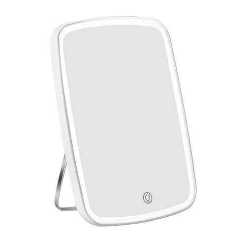 Melko Kosmetikspiegel Make-up Schminkspiegel Kosmetikspiegel mit LED Beleuchtung Lupe (Stück), LED Beleuchtung