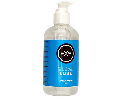 EXS Gleitgel Clear Lube - parabenfreies Gleitgel, Flasche mit 250ml, 1-tlg., transparent, hypoallergen, lange gleitfähig