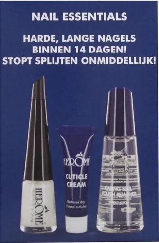 Herôme Nail Essentials Set spaltende und schwache Nägel Nagelpflegeset