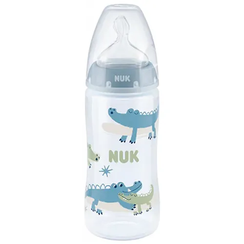 NUK Erste Wahl + Temperaturkontrollflasche 360 ml 6-18 Monate ist eine Flasche m