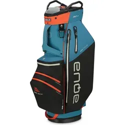 Big Max Aqua IPX Tour Cartbag blau/schwarz - Golf Trolleybag mit wasserdichtem Design, ideal für den stilbewussten Golfer, der seine Ausrüstung trocken halten möchte.
