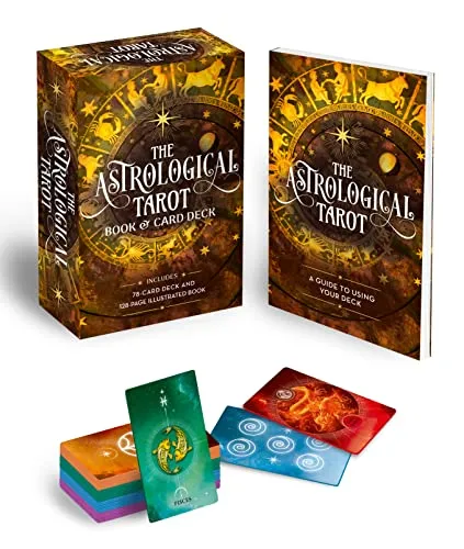 The Astrological Tarot Book & Card Deck: Includes a 78-Card Deck and a 128-Page Illustrated Book (Arcturus Oracle Kits)
