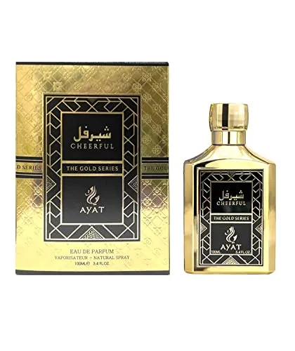 AYAT PERFUMES - Eau de Parfum THE GOLD SERIES 100 ml Ein orientalischer Duft Hergestellt in Dubai (Cheerful)