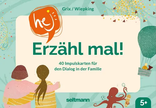 Spiel Hej! Erzähl mal! - Kreatives Spielzeug für Geschichtenerzähler, fördert die Fantasie und Kommunikation bei Kindern