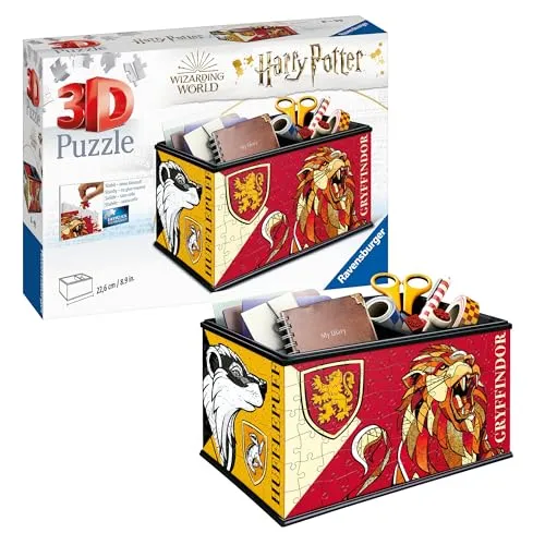 Ravensburger Harry Potter Storage Box (216 Teile) - Puzzle mit 216 Teilen, ideal für Harry Potter Fans, fördert die Konzentration und bietet stundenlangen Spaß beim Zusammenstellen.