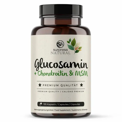 Surpresa Natural Glucosamin + Chondroitin & MSM Kapseln