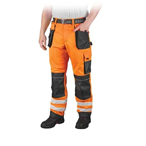 Reis Arbeitshose 60 - Sicherheitshose für optimale Sichtbarkeit - Arbeits- & Schutzkleidung, ideal für sicheres Arbeiten dank hoher Sichtbarkeit und strapazierfähigem Material (80% Polyester, 20% Baumwolle).