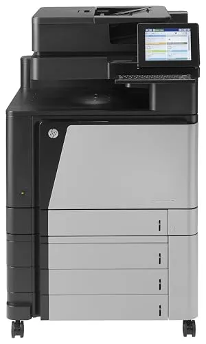 HP Color LaserJet Enterprise Flow MFP M880z - A3 Farb-Multifunktionsdrucker für mittelständische bis große Unternehmen, bietet hohe Zufuhrkapazität und energiesparende Leistung für schnelles Drucken, Kopieren und Scannen.
