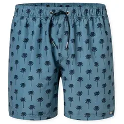 Schiesser Herren Shorts-Ocean Swim Badehose, atlantikblau - Badeshorts für Herren, mit schnelltrocknendem Material für optimalen Komfort beim Schwimmen und am Strand.
