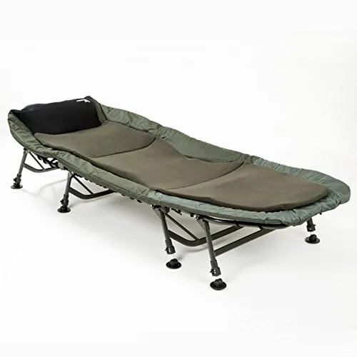 Mostal 8-Bein Luxus Karpfenliege Bedchair Anglerliege Liege von Mostal