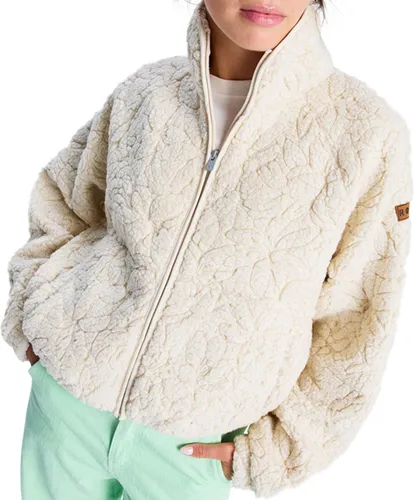ROXY BLURRY CLOUD Zip Fleece 2026 parchment - L von Roxy