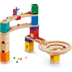 Hape Murmelbahn E6021 Endspurt Quadrilla Starter Set von Hape