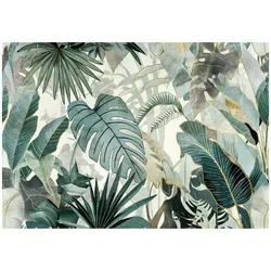 Wallarena Fototapete, Mehrfarbig, Textil, Uni, Rechteckig, 312x219 cm, FSC 100%, Tapeten & Wandverkleidungen, Fototapeten