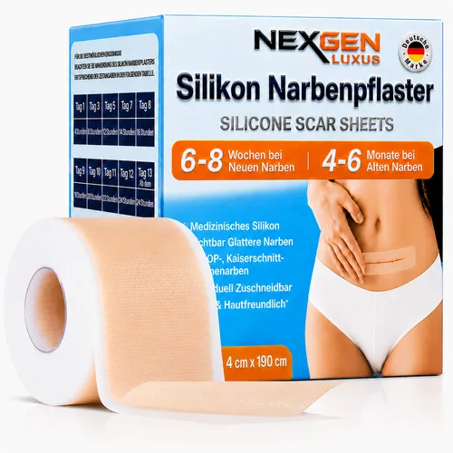 Silikon Narbenpflaster 4cm x 1.9m
