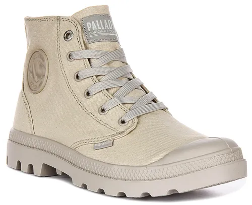 Palladium PAMPA MONOCHROME Sneaker Boots Unisex Grau EU 41 - Damen-Sneaker aus 100% Baumwolle mit Gummi- und EVA-Ausschnitt für hohen Tragekomfort und stylisches Design.