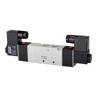 Produktbild Riegler 5/3-Wegeventil elektropneumatisch G 3/8, 24VDC