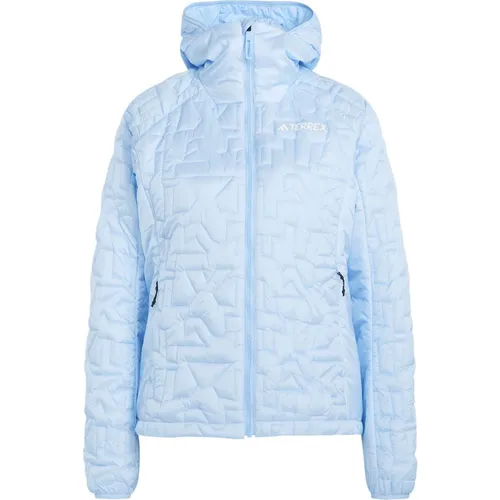 adidas Terrex Terrex Xperior Primaloft Loose Fill Hooded Isolationsjacke glow blue (ACDZ) S