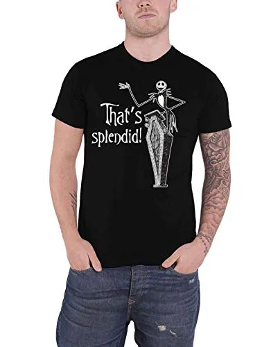 T-Shirt # Xl Unisex Black # the Nightmare Before Christmas Splendid