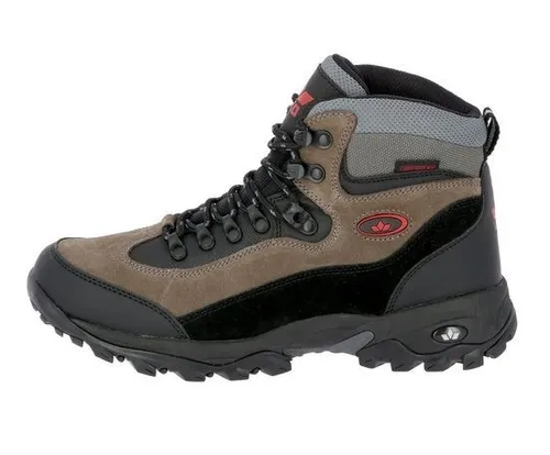 Lico Milan Trekking- & Wanderstiefel in Braun Gr. 37 - Wanderschuhe für Herren in Größe 37, aus robustem Leder mit rutschfester Gummisohle, ideal für Outdoor-Abenteuer und lange Wanderungen.