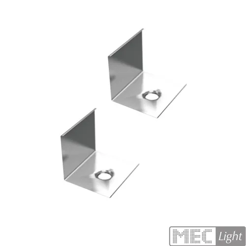 2x Halterungen / Wand / Deckenhalterung für ALU Profil