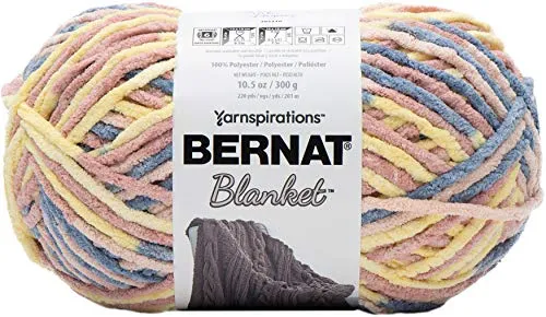 Bernat Blanket Decke, Polyester, Pink Lagoon, 300g, 201