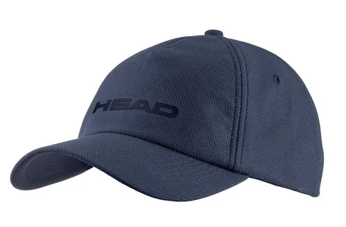 Head Cap Tennis Performance 2024 - navyblau - Sportliche Cap aus schnelltrocknendem Polyester mit verstellbarem Klettverschluss für optimalen Komfort und perfekte Passform beim Tennis und Training.