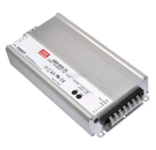 MeanWell HEP-600-36 LED Trafo 36V 0,5W - Stehleuchte mit Hochvolt-Stromversorgung, ideal für effiziente LED-Beleuchtung und kompakte Maße für eine einfache Installation.
