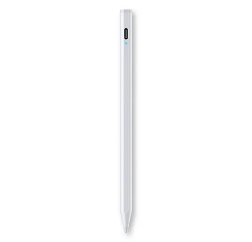 Dux Ducis Fine Tip Active Touch Stylus Pen für iPad - Präziser Stylus Pen aus Aluminium für iPad Pro, Mini und Air. Ideal zum Zeichnen und Notizen machen. Mit rutschfester Beschichtung und LED-Anzeige für den Akkustatus.