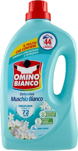Detersivo Muschio Bianco Waschmittel 1,76l - Omino Bianco