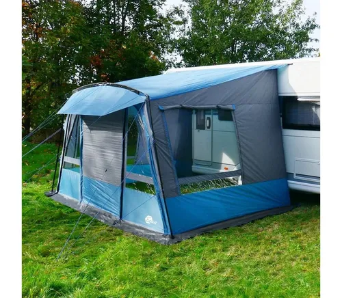 your GEAR Wohnwagenvorzelt Malibu 350 - Wasserdichtes Reisevorzelt für Wohnwagen